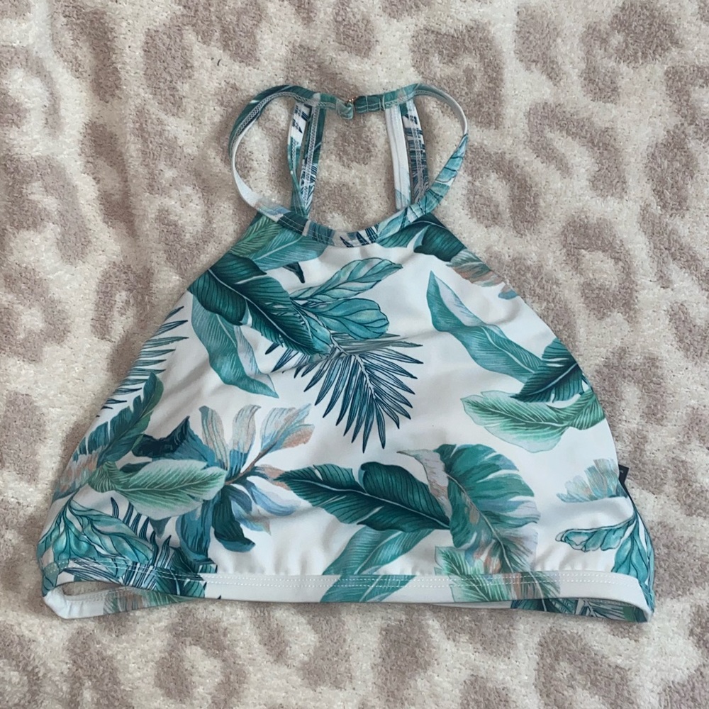 High neck bikini top
